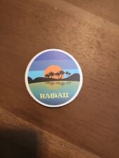 Hawaii Sunset Sticker Decal picture
