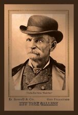 Black Bart Old West Notorious Outlaw - BIG MAGNET 3.5 x 5 in picture