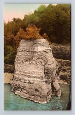 Letchworth State Park NY- New York, Cathedral Rock Lower Falls, Vintage Postcard picture