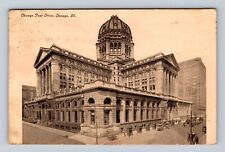 Chicago IL-Illinois, Chicago Post Office, Antique, Vintage c1909 Postcard picture
