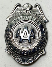Vintage AAA Patrolman School Safety Patrol Badge Grammes Allentown picture