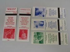 K429 Matchbook Cover lot of 5 girlie RMS Convention Bill Retskin 1989  picture