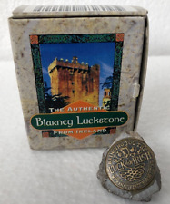 Vintage Authentic Blarney Luckstone With Lucky Coin From Ireland In Box picture