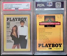 1995 Playboy Chromium Trump #85 Graded PSA 9 MINT picture