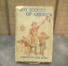 1918  Boy Scouts of America Handbook picture