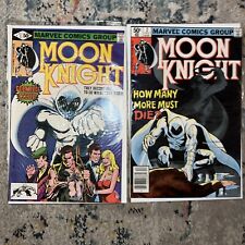 Moon Knight #1 and 2 Marvel 1980 NM Origin Issue – High Grade picture
