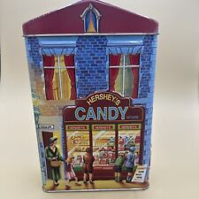 Hershey Village Series Canister #1 Candy Store 2000 by Hershey Foods Candy Tin picture