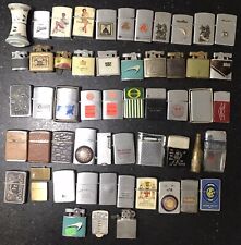 ✌️50+ Vintage Petrol Lighters Untested For Parts/Repair Japan Zippo Ronson Champ picture