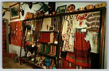 MEXICAN AND NATIVE AMERICAN OBJECTS SAUNDERS MUSEUM BERRYVILLE ARKANSAS POSTCARD picture