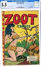 Zoot Comics #14 CGC 5.5 Matt Baker Cover and Art Used in SOTI Bondage cvr-1948 picture