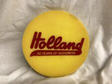 Vintage HOLLAND DAIRY Holland Indiana Foam Sponge Frisbee picture
