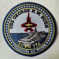 USS George H.W. Bush CVN 77 Freedom At Work 3.75