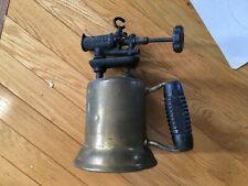 Antique/Vintage TURNER BRASS WORKS Since 1871 Gas BLOW TORCH Marked Sycamore ILL picture