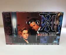 The X-Files Season Three 3 - Sealed Trading Card Hobby Box - Topps 1996 picture