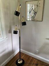 Vintage Mid Century Modern Spot Pole Floor Lamp - 3 Lights picture