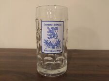 Rare Vintage Lowenbrau Festhalle Beer Glass Mug 1 Liter Germany Festwirl Oktober picture