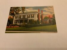 Montgomery, Alabama ~ White House of the Confederacy - Linen Vintage  Postcard picture