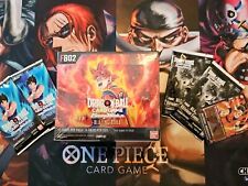 Fb02 Blazing Aura Dragon Ball Super Fusion World Card Game Sealed Box ENG + Prom picture