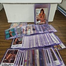 MASSIVE PLAYBOY AUTOGRAPHED CARD LOT 106 (16 JUMBO) picture