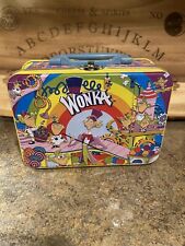 Vintage 1997 Willy Wonka - Regal Canada 9” CANDY LUNCHBOX Box GRAPHICS Mint picture