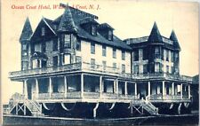Postcard 1911 Ocean Crest Hotel Wildwood Crest New Jersey D76 picture