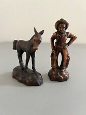 Ray E. Dodge Cowboy Cast Bronze Figurines picture
