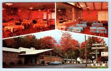 LINCOLN, New Hampshire NH ~ Roadside TIMBER'S RESTAURANT c1960s Postcard picture