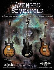 Schecter Guitar Research - AVENGED SEVENFOLD - 2017 Print Ad picture