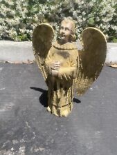 15” Angel Choir Saint Statue, Aged Look for guidance or decoration picture