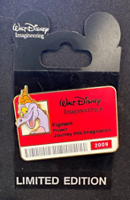 WDI 2009 ID Badge Journey into Imagination Figment LE 300 Disney Pin picture