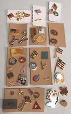 Huge Lot Pin Pinback Vintage Rare Collection Must See Various Conditions picture