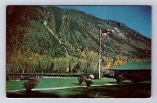 Crawford Notch State Park NH-New Hampshire Mount Webster Vintage c1952 Postcard picture