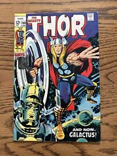 Mighty Thor #160 (Marvel 1969) Galactus Appearance Jack Kirby Artwork FN+ picture