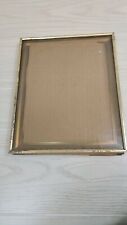 Vintage Brass Photo Picture Frame 8 x 10 TT picture