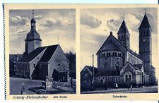 Germany Leipzig-Kleinzschoher 04229 - Alt Kirche & Taborkirche postcard booklet picture