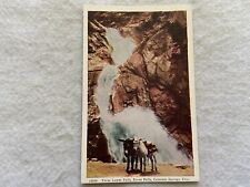 Three Lower Falls, Seven Falls, Colorado Springs, CO. Vintage Postcard picture
