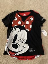 Disney Parks Walt Disney World Youth Minnie Mouse Shirt BNWT size XL picture