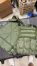 Allied Eagle Industries MBSS Plate Carrier OD Large triple NSW DEVGRU Navy SEAL picture