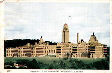 Montreal, Université de Montréal, Canada, Thousand Islands, history, Postcard picture