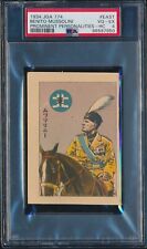 1934 Benito Mussolini JGA174 Japanese Card PSA 4 Only Graded Example picture