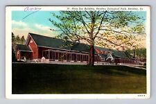 Hershey PA-Pennsylvania, Zoological Park Main Building, Vintage c1948 Postcard picture