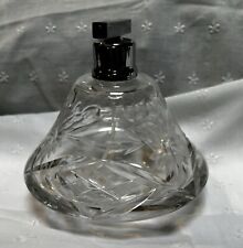 vintage Clear glass Irice perfume bottle 3.5” picture