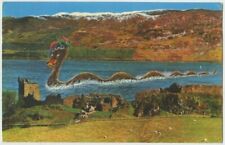 Scotland Loch Ness Monster at Castle Urquhart 1975 Vintage Postcard picture