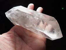Big Double Terminated Tibetan Black Phanton Quartz Crystal 416gr picture