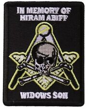 Masonic- Memory of Hiram Abiff, Widows Sons Patch picture
