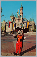Disneyland Mickey It all Started With A Mouse Anaheim California Postcard picture