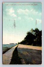 Cleveland OH-Ohio, Lake Drive, Gordon Park, Antique, Vintage c1909 Postcard picture