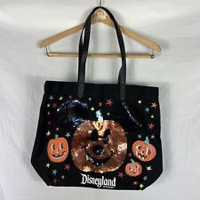 Disneyland Resort Halloween 2019 Souvenir Sequin Bag Mickey Jack O Lantern 2020 picture