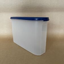 Tupperware Modular Mates Super Oval #3 - 12 Cup Container #2401 Dark Blue Seal picture