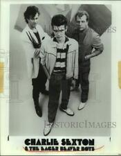 Press Photo Charlie Sexton & The Eager Beaver Boys, new wave group. - sap02069 picture
